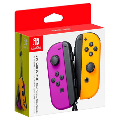 Nintendo Joy-Con Set Purple/Neon Orange