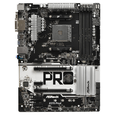 Asrock X370 Pro4 Motherboard ATX με AMD AM4 Socket