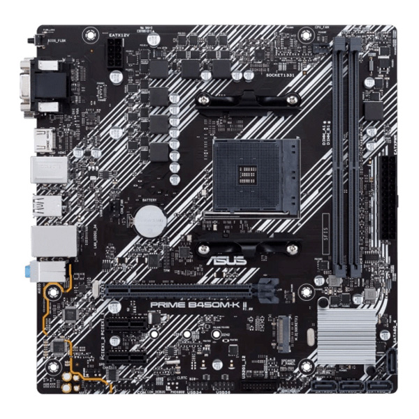 Asus Prime B450M-K II Motherboard Micro ATX με AMD AM4 Socket