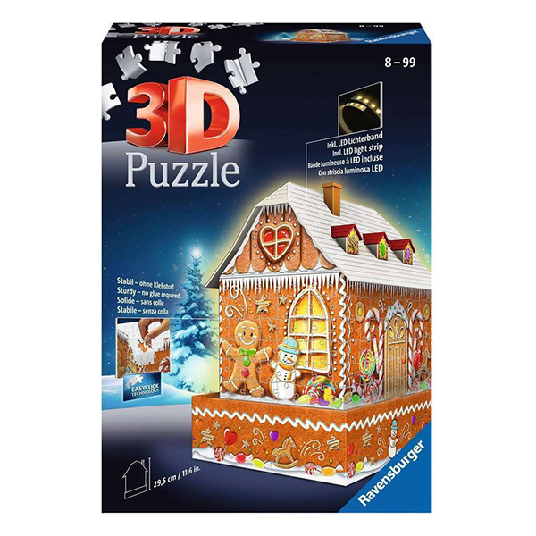 3D Gingerbread House 216pcs (εως 36 Δόσεις)