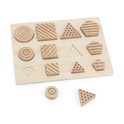 Γεωμετρικά Σχήματα 12pcs Andreu Toys (εως 36 Δόσεις)
