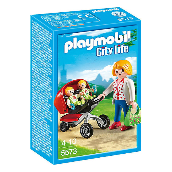 Playmobil City Life: Μαμά με Δίδυμα & Καροτσάκι (εως 36 δόσεις)