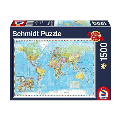 The World Puzzle 1500pcs (εως 36 Δόσεις)