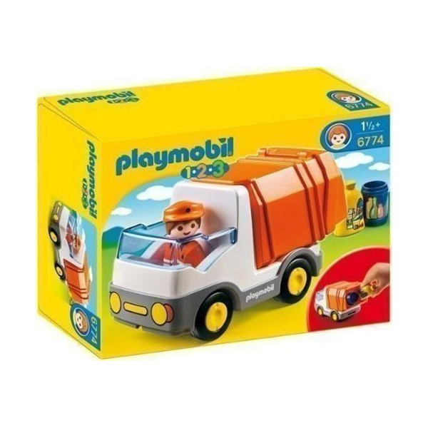 Playmobil 123: Απορριμματοφόρο Όχημα (εως 36 δόσεις)