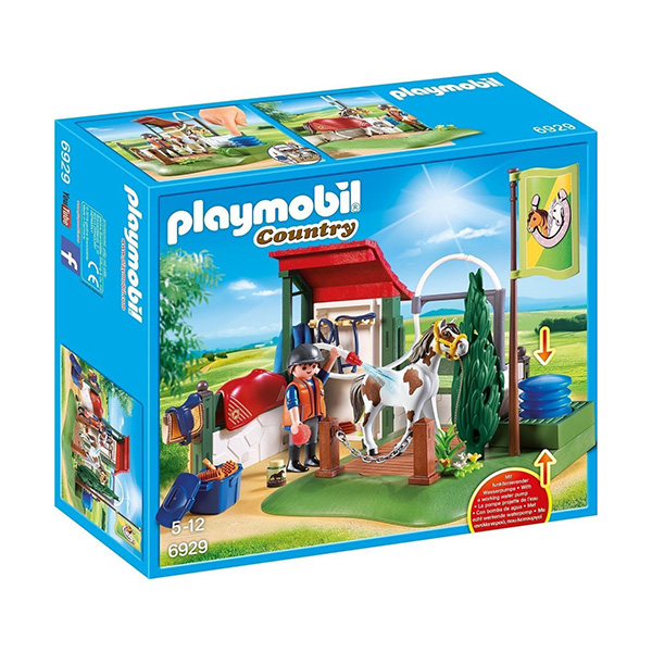 Playmobil Country: Σταθμός Πλυσίματος Ιππασίας (εως 36 δόσεις)