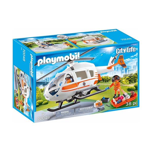 Playmobil City Life: Rescue Helicopter (εως 36 δόσεις)