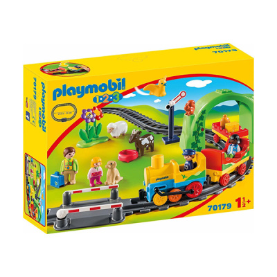 Playmobil 123: Σετ Τρένου με Ζωάκια και Επιβάτες (εως 36 δόσεις)
