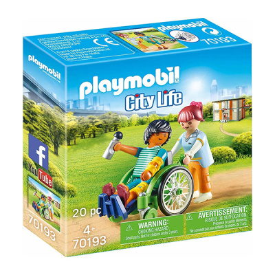 Playmobil City Life: Patient in Wheelchair (εως 36 δόσεις)