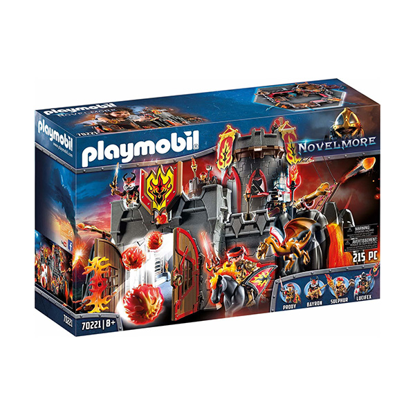 Playmobil Novel More: Φρούριο Ιπποτών του Μπέρναμ (εως 36 δόσεις)