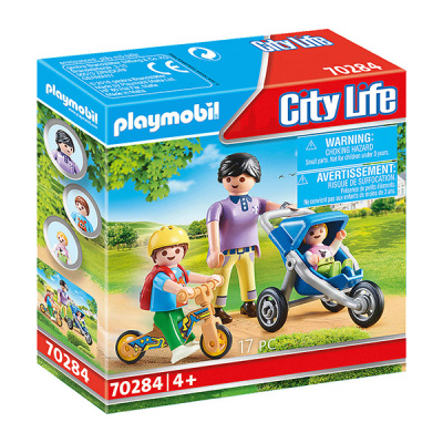 Playmobil City Life: Mother with Children Playmobil City Life: Mother with Children (εως 36 δόσεις)