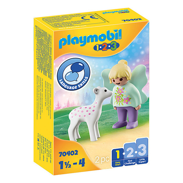Playmobil 123: Fairy Friend with Fawn (εως 36 δόσεις)