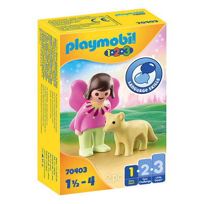 Playmobil 123: Fairy Friend with Fox (εως 36 δόσεις)