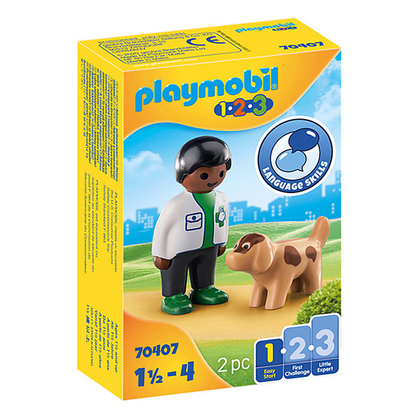 Playmobil 123: Vet with Dog Playmobil 123: Vet with Dog (εως 36 δόσεις)
