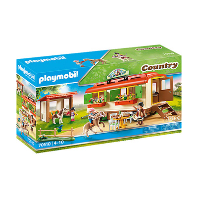 Playmobil Country: Pony Shelter with Mobile Home (εως 36 δόσεις)