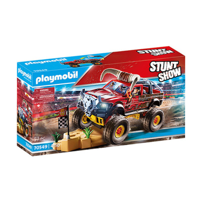Playmobil Stunt Show: Τέρας-Φορτηγό με Κέρατα (εως 36 δόσεις)