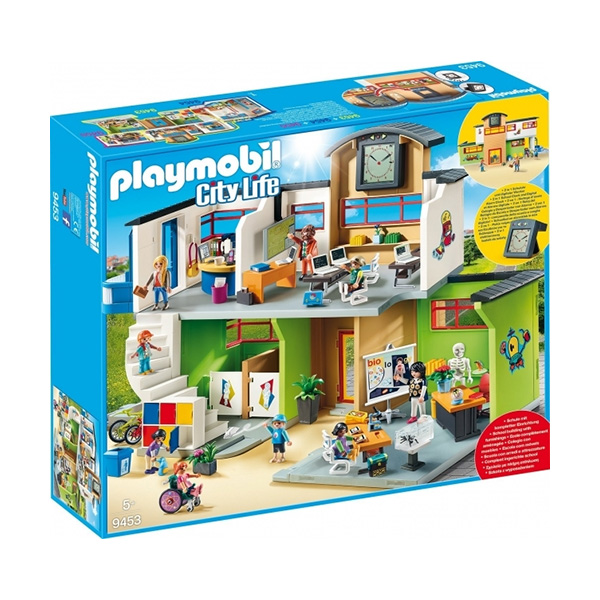 Playmobil City Life: Επιπλωμένο Σχολικό Κτίριο (εως 36 δόσεις)