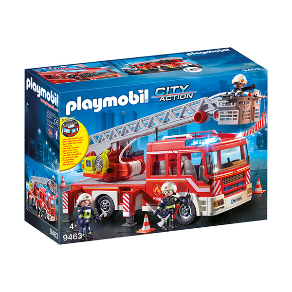 Playmobil City Action: Όχημα Πυροσβεστικής με Σκάλα και Καλάθι Διάσωσης (εως 36 δόσεις)