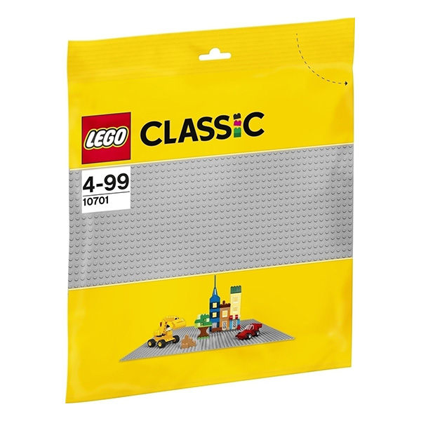 Lego Grey Baseplate (εως 36 Δόσεις)