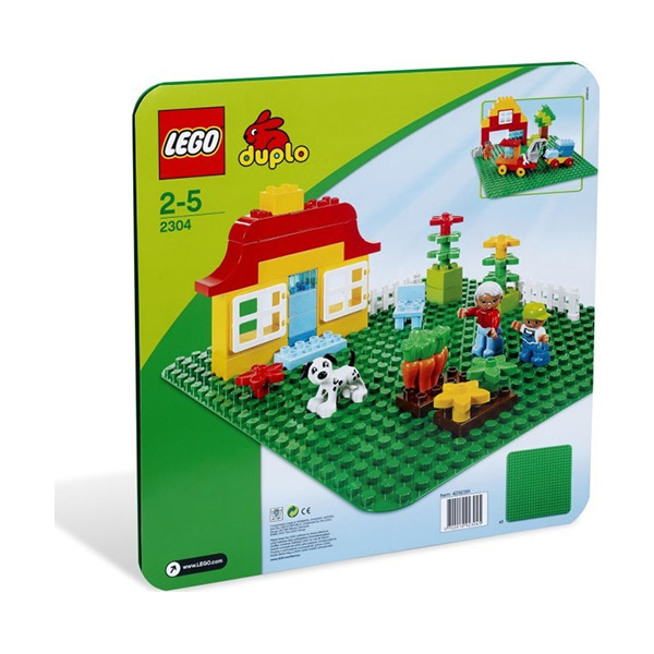 Lego Duplo Μεγάλη Πράσινη Βάση Κατασκευών (εως 36 Δόσεις)