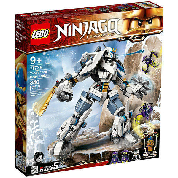 Lego Ninjago: Legacy Zanes Titan Mech Battle Ninja (εως 36 Δόσεις)