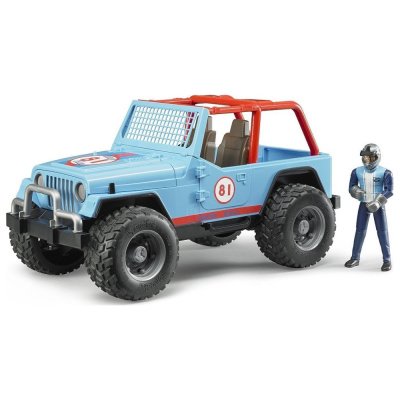 Bruder Jeep Cross Country Racer Blue (εως 36 Δόσεις)