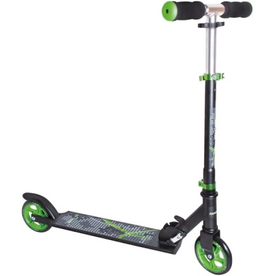 Muuwmi aluminum scooter 125 mm(black green) (εως 36 Δόσεις)