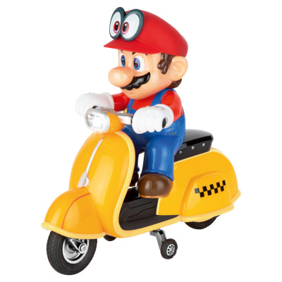 Carrera Super Mario Odyssey Scooter Τηλεκατευθυνόμενη Μοτοσυκλέτα 1:18 (εως 36 Δόσεις)