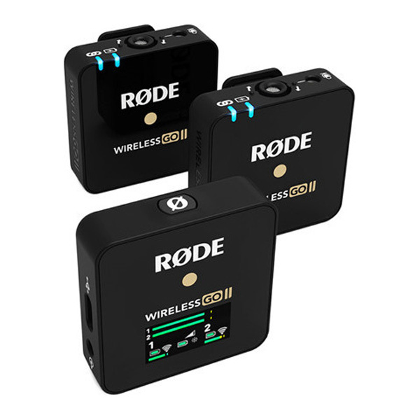 Rode Wireless GO II Black (εως 36 Δόσεις)