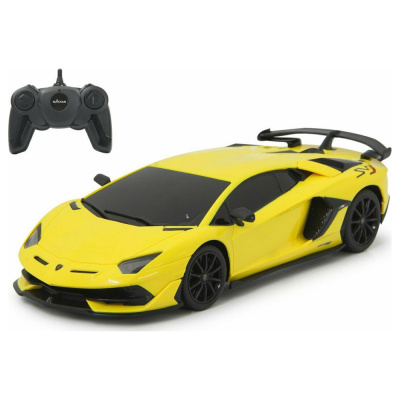 Rastar Τηλεκατευθυνόμενο Αυτοκίνητο Lamborghini Aventador SVJ Κίτρινο 1:24 (εως 36 Δόσεις)