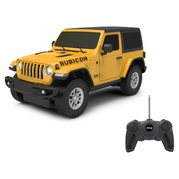 Jamara Wrangler JL Τηλεκατευθυνόμενο Αυτοκίνητο Jeep Yellow 1:24 (εως 36 Δόσεις)