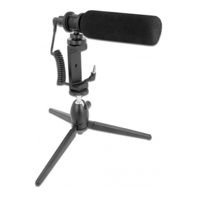 DeLock Vlog Shotgun Microphone Set (εως 36 Δόσεις)