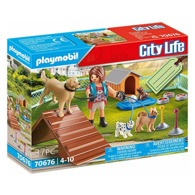 Playmobil City Life Εκπαιδεύτρια Σκύλων για 4-10 ετών (εως 36 δόσεις)