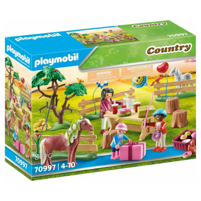 Playmobil Country Παιδικό Πάρτυ στη Φάρμα των Πόνυ για 4-10 ετών (εως 36 δόσεις)