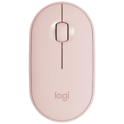 Logitech Pebble M350 Ασύρματο Bluetooth Ποντίκι Ροζ (εως 36 Δόσεις)