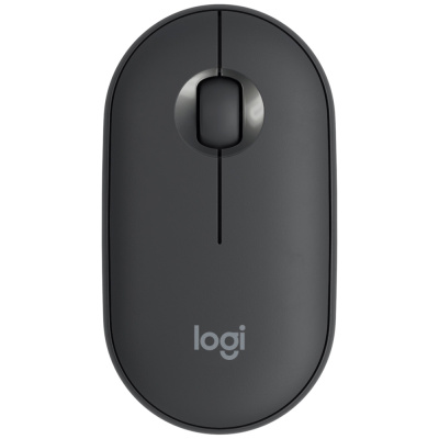 Logitech Pebble M350 Ασύρματο Bluetooth Ποντίκι Μαύρο (εως 36 Δόσεις)