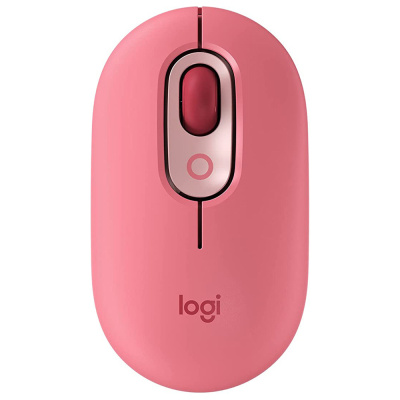Logitech POP Emoji Ασύρματο Bluetooth Ποντίκι Heartbreaker (εως 36 Δόσεις)