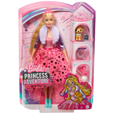 Barbie Μοντέρνα Πριγκίπισσα με Κουτάβι (εως 36 Δόσεις)