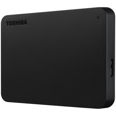 Toshiba Canvio Basics USB-C USB-C Εξωτερικός HDD 2TB 2.5″ Μαύρο (εως 36 Δόσεις)