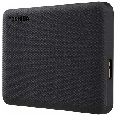 Toshiba Canvio Advance 2020 USB 3.2 Εξωτερικός HDD 2TB 2.5″ Μαύρο (εως 36 Δόσεις)