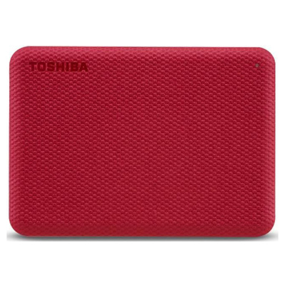 Toshiba Canvio Advance 4TB Κόκκινο (2020) (εως 36 Δόσεις)