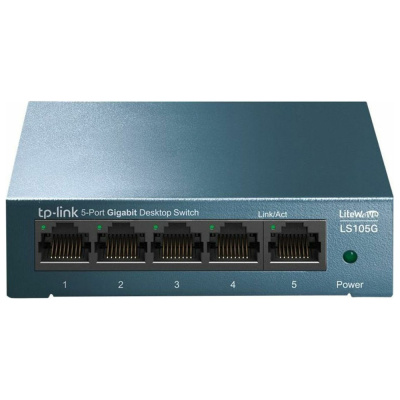 TP-LINK LS105G Unmanaged L2 Switch με 5 Θύρες Gigabit (1Gbps) Ethernet (εως 36 Δόσεις)