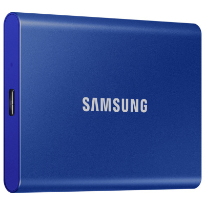 Samsung Portable SSD T7 USB-C / USB 3.2 500GB 2.5″ Indigo Blue (εως 36 Δόσεις)