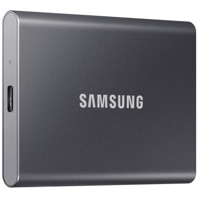 Samsung Portable SSD T7 USB 3.2 / USB-C 500GB 2.5″ Titan Gray (εως 36 Δόσεις)