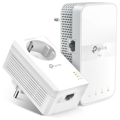 TP-LINK TL-WPA7617 KIT v1 Powerline Διπλό για Ασύρματη Σύνδεση Wi‑Fi 5 με Passthrough Πρίζα και Θύρα Gigabit Ethernet (εως 36 Δόσεις)