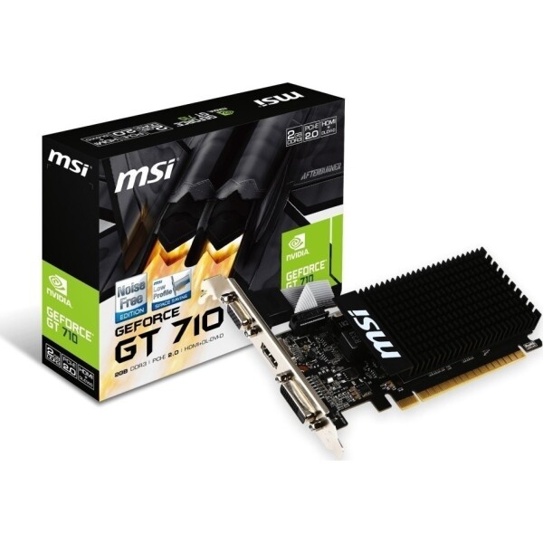 MSI GeForce GT 710 2GB GDDR3 Κάρτα Γραφικών Κωδικός V809-2000R