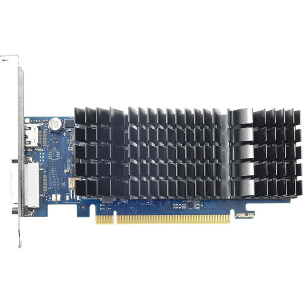 Asus GeForce GT 1030 2GB GDDR5 LP Silent with Brackets Κάρτα Γραφικών Κωδικός 90YV0AT0-M0NA00