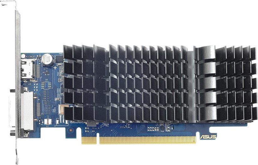 Asus GeForce GT 1030 2GB GDDR5 LP Silent with Brackets Κάρτα Γραφικών Κωδικός 90YV0AT0-M0NA00