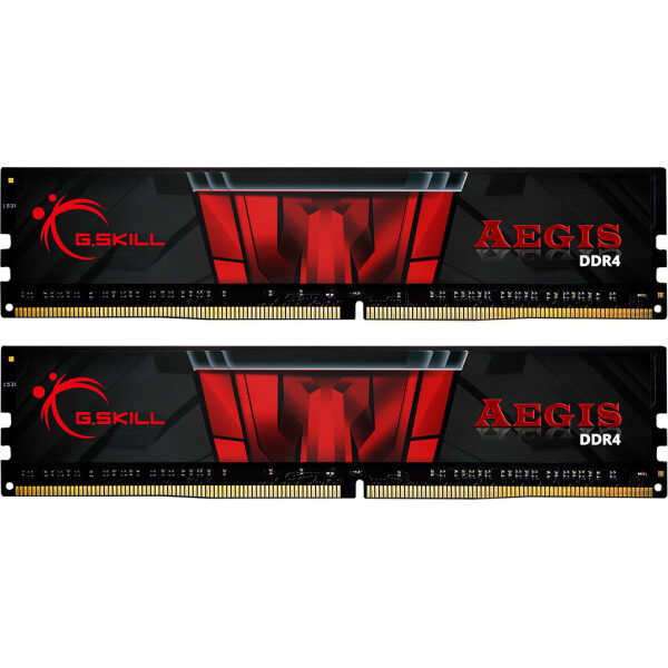 G.Skill Aegis DDR4 16GB RAM με 2x8GB Modules και Ταχύτητα 3200 για Desktop Κωδικός F4-3200C16D-16GIS