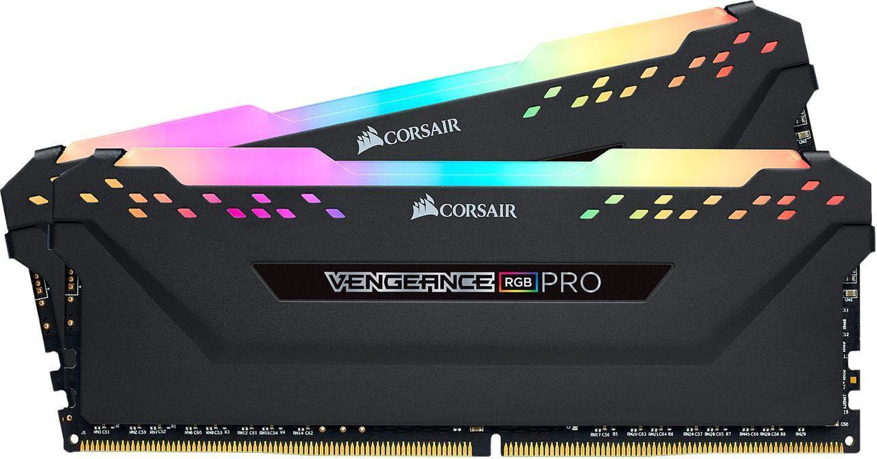 Corsair Vengeance RGB Pro DDR4 32GB RAM με 2x16GB Modules και Ταχύτητα 3600 για Desktop Κωδικός CMW32GX4M2Z3600C18