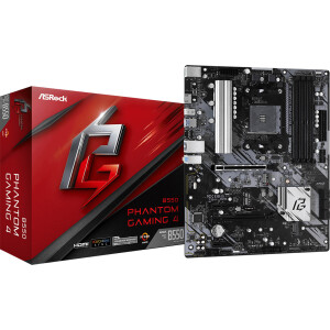 ASRock B550 Phantom Gaming 4 Motherboard ATX με AMD AM4 Socket